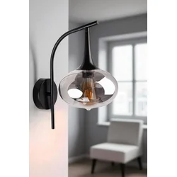 Opviq Zidna lampa 9049-1A, Crna