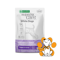 Natures Protection White Dog Tuna & Salmon 70g, Hrana Sa Tunom i Lososom u Sosu