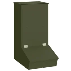Hranilica za svinje Maslinasto zelena 55 x 38 x 76 cm