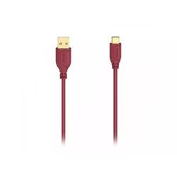 HAMA USB-C kabl,fleksibilan,bakar,pozlata, 0.75m crveni 200636