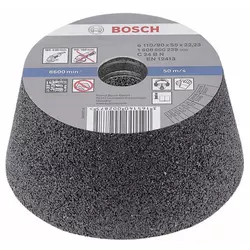 Bosch brusni lonac, konusni kamen / beton 90 mm, 110 mm, 55 mm, 24 1608600239