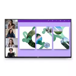 Dell P5524Q Monitor, 55, 4K UHD Conference Room, Crni