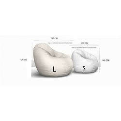 Lazy Bag - eko koža - žuta