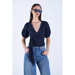 Trend Alacati Stili Ženska bluza Alc-X15130, Tamnoplava