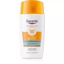 Eucerin Hydro-protect Fluid za zaštitu lica od sunca SPF 50+ Tamna, 50 ml