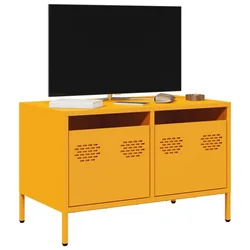 TV ormarić boja senfa 68x39x43,5 cm čelični