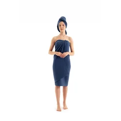 Lessentiel Maison Set peškira Muslin, 2 komada, Plava
