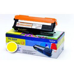 TN320Y - Brother Toner, Yellow, 1500 pages