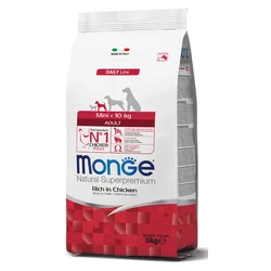 Monge Hrana za pse malih rasa Daily Mini Adult, Piletina - 3 kg