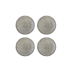 Komplet plitvih krožnikov Bloomingville Katrina 26,5 cm 4-pack