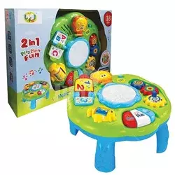Bebi muzički aktiviti stočić Play & Learn 2 u 1