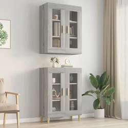 Viseći zidni ormarić boja sivog hrasta sonome 69,5 x 34 x 90 cm
