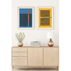 Wallity Uramljena slika Huhu128, 20x30 cm , 2 dela