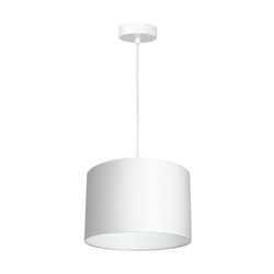 Luster na sajli ARDEN 1xE27/60W/230V prečnik 25 cm beo