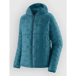 Patagonia Micro Puff moški pulover s kapuco glacial blue