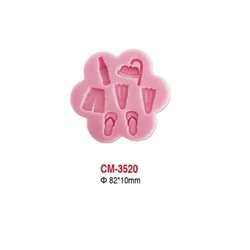 Hani international Kalup, Silikonski,, 82x10mm, Roze