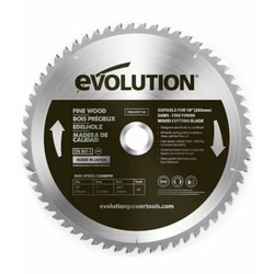 EVOLUTION Žagin list, 255mm, 60 zob, za les
