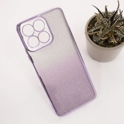 Maska za telefon Shiny Frame za Honor 200 Smart/ X7c, Lavanda