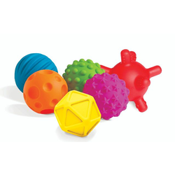 Edushape loptice Sensory Mini Balls Set - 6 kom