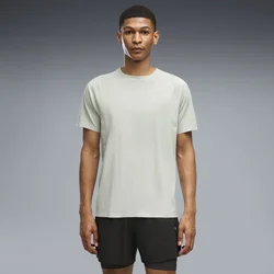 PUMA VELOCITY Tri-Blend Running Tee Men, Clothing, Créme De Mint Heather, 3XL