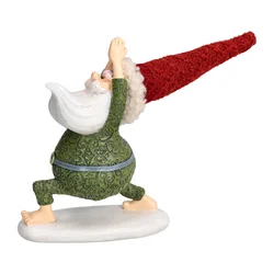 Tognana Figura Deda Mraza Sun Salute Christmas Babbo Yoga, Šarena