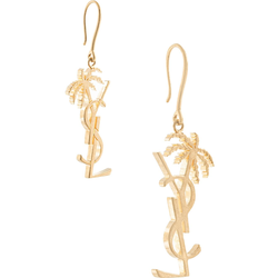 Saint Laurent - YSL palm tree earring - women - Gold