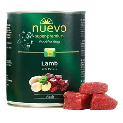 NUEVO Vlažna hrana za pse, Jagnjetina i krompir,  0.8 kg