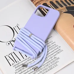 Maska za iPhone 16 Pro Max 6.9 Crossbody, Lavanda