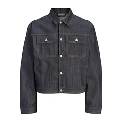 JACK & JONES Prehodna jakna moder denim