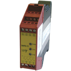 Riese Riese SAFE C1-Sigurnosni relej za zaustavljanje u nuždi i sigurnosna brava za vrata, 24 V/