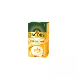 Jacobs Cappuccino Vanilija, 8 x 18,5 g