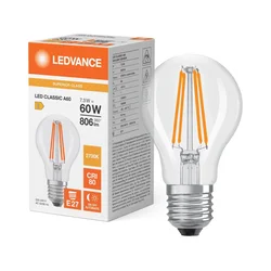 LED sijalica sa senzorom sumraka CLASSIC FILAMENT A60 E27/7,3W/230V 2700K -Osram
