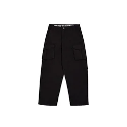 ALPHA INDUSTRIES Kargo hlače Ripstop Patchwork črna