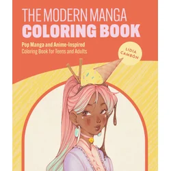 MODERN MANGA COLORING BK