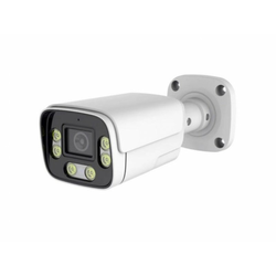 GEMBIRD CAM-IP8MP-HAQ60D GMB kamera 8mp P6SLite 3.6mm-F1.4 Starlight POE IP66 Dual LED 6xIR+6xFull Color MIC