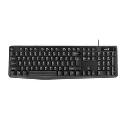 Tastatura Genius KB-117, USB, Full Size, En(US), Crna boja