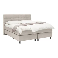 Boxspring Krevet Primo 160/200 cm , sivobraon