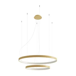 Thoro TH.268 - LED luster na sajli RIO LED/80W/230V CRI95 4000K zlatna