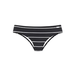 BENCH Bikini hlačke črna/bela