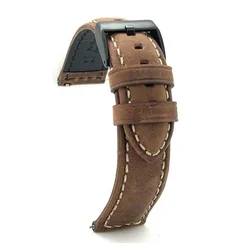 Kožni kaiš Diloy 20mm DIL397.2 Tamno Braon