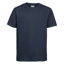 Navy blue childrens t-shirt Slim Fit Russell