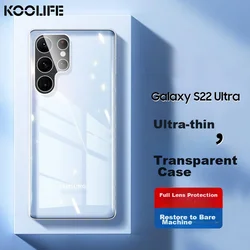 Koolife Maska za mobilni telefon Samsung Galaxy S22 Ultra, Providna
