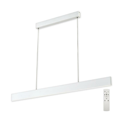 Top Light - LED prigušiva luster na sajli LED/30W/230V bela + daljinski upravljač