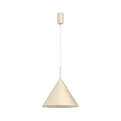 Luster na sajli CAPITAL 1xGX53/15W/230V, prečnik 32 cm, krem boje