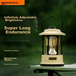 Supfire Lampa za kampovanje RY05