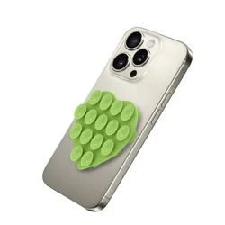 Celly silikonski držač za telefon u obliku srca u ZELENOJ boji ( FIXHEARTGN )