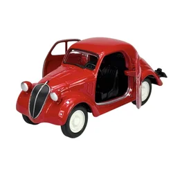 shumee WELLY OLD TIMER 1936 FIAT 500 TOPOLINO RDEČ 1:34 43852