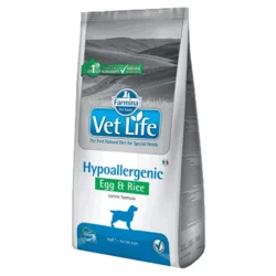 Vet Life Hypoallergenic Egg & Rice - 2 kg