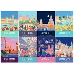Ravensburger - Puzzle Vintage London - 1 000 kosov