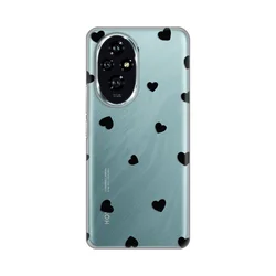 Maska za mobilni telefon Honor 200 HEARTS PRINT SKIN